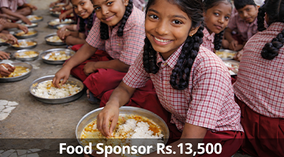 Nutritious meals being served to children at a child care foundation.